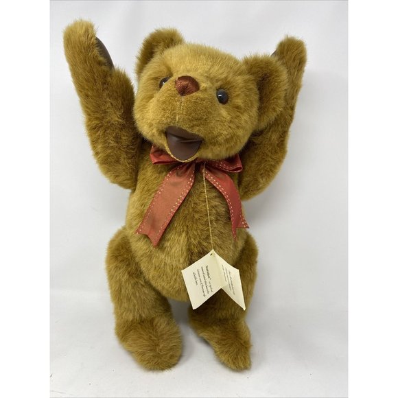 Gund 1991 Limited Edition 18" Teddy Bear BUSTOPHER #729 Of 1300 With Hang Tag - Picture 3 of 16